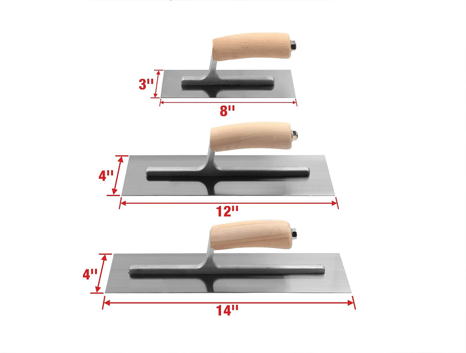 thumbnail image 2 of 3 Piece Plaster Spatula, Drywall Spatula, Ergonomic Handle Art Painting Finishing Tool, Venetian Plaster Tools,3 Piece * Plaster Tools 2 of 9